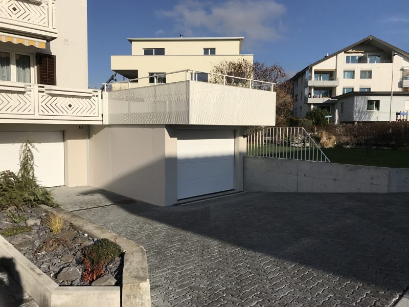 Garagenanbau mit Terrasse - Buess + Partner Architekten